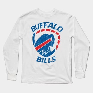 Buffalo Emblem Retro Long Sleeve T-Shirt